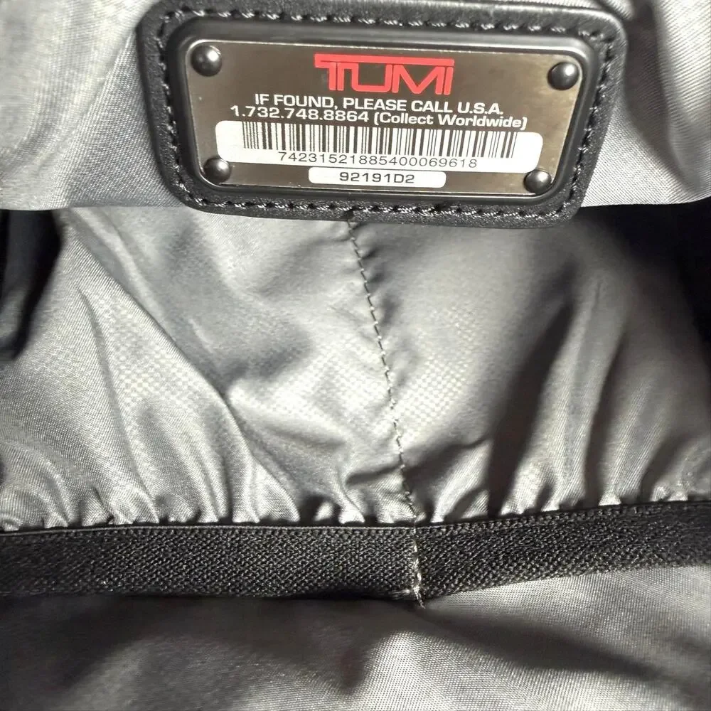 Tumi alpha black